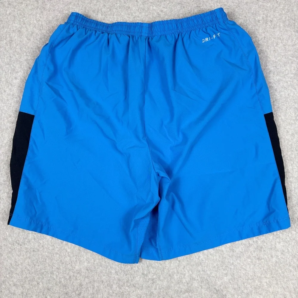 Nike Challenger Dri-FIT Running Shorts Mens Size M Blue Black 7 Inch AA4969-435
